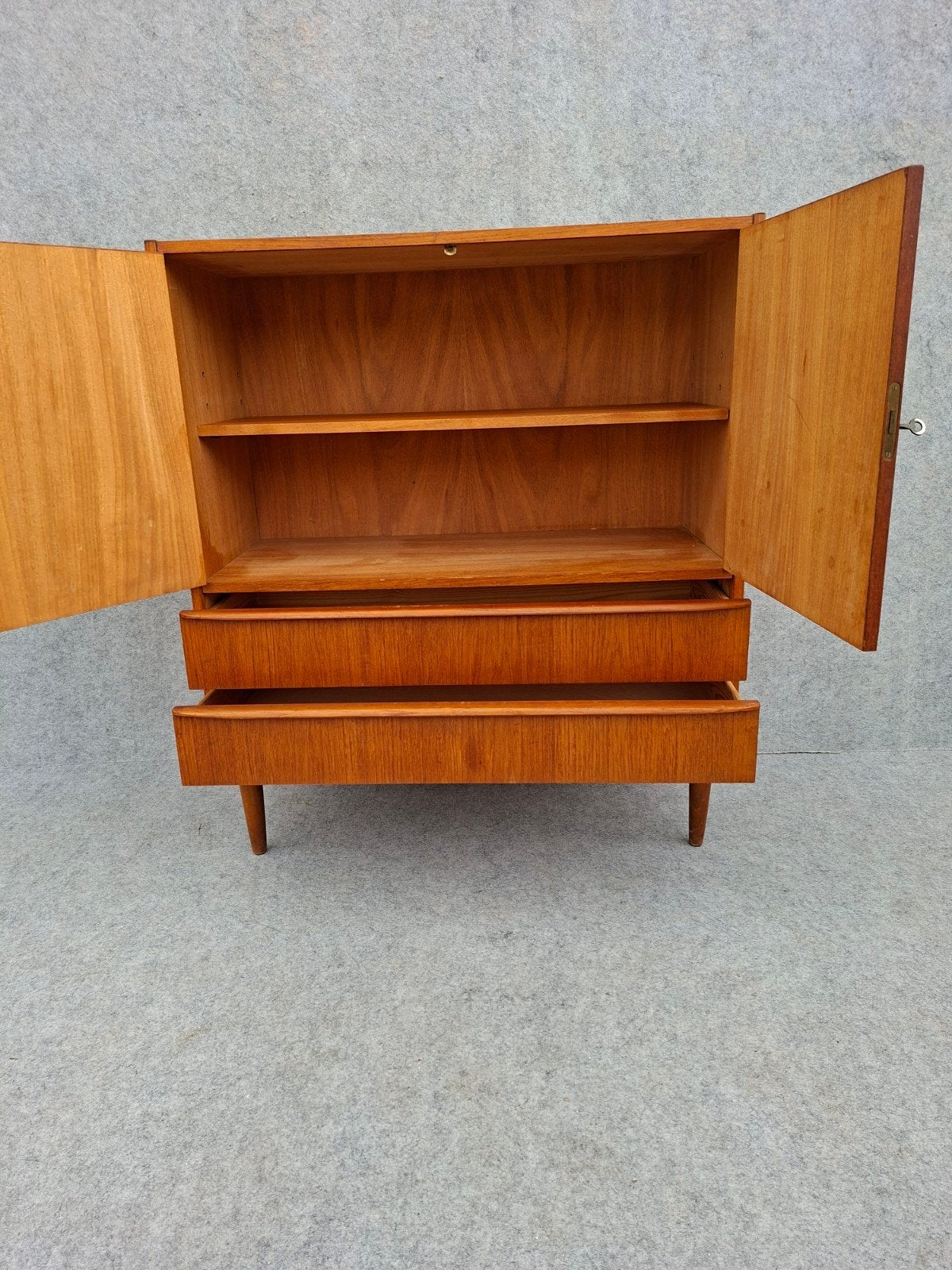 Vintage kast, Gebruikt, 1 of 2 laden, X, Minder dan 100 cm