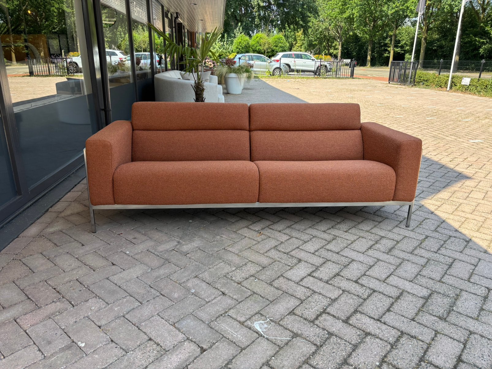 Harvink Forum 3 Zits ploegstof Monza, Driepersoons, 75 tot 100 cm, Ophalen of Verzenden, Zo goed als nieuw