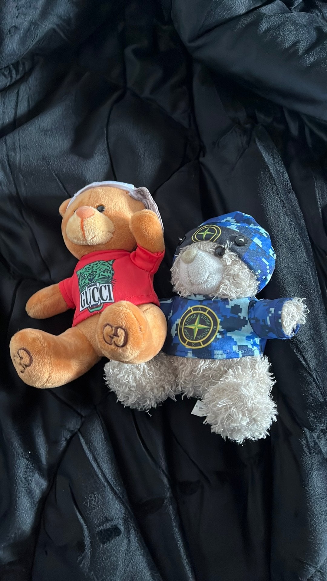 Gucci beertje of stone island beertje, Verzamelen, Ophalen, Zo goed als nieuw, Stoffen beer, Overige merken