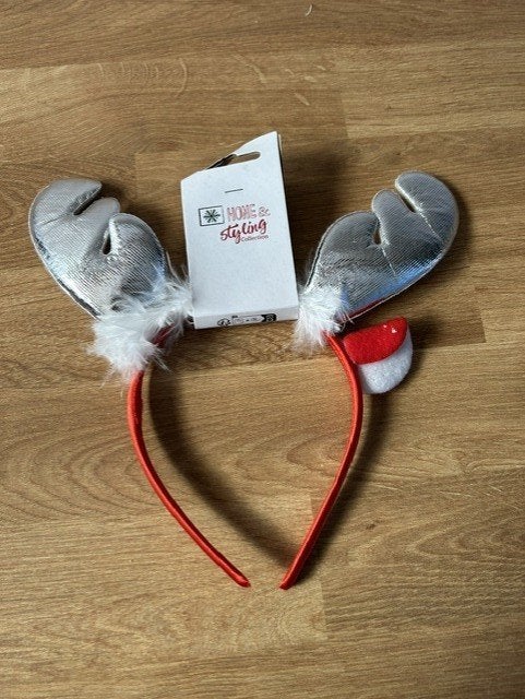 kerst 006 NIEUW kinder diadeem Eland, Diversen, Ophalen of Verzenden, Nieuw