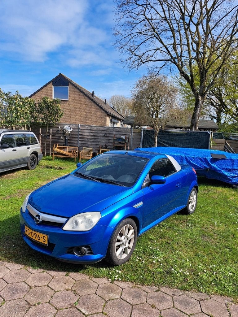 Opel 2008 Blauw, Auto's, Zwart, 4 cilinders, Cabriolet, Blauw