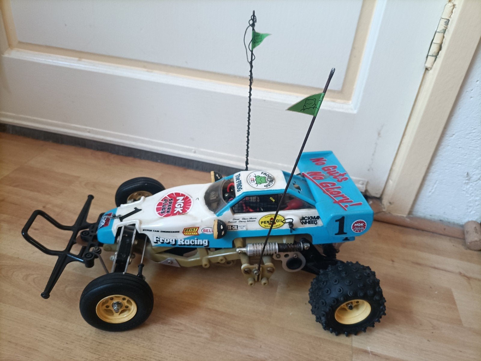 Nette oude Tamiya frog, Elektro, Auto offroad, Ophalen of Verzenden, Zo goed als nieuw