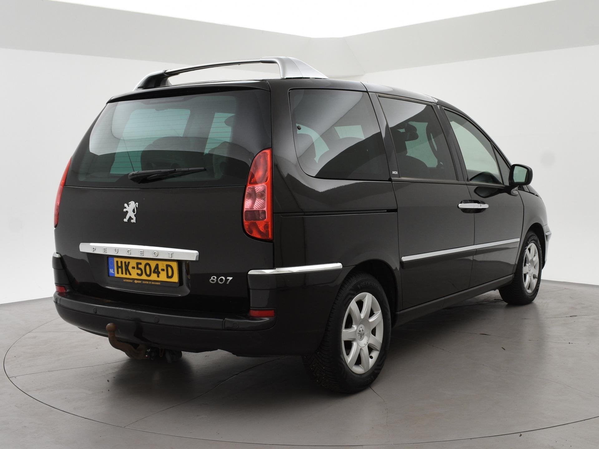 Peugeot 807 2.0 HDiF 136 PK BLUE LEASE 7-PERSOONS + TREKHAAK, Auto's, Peugeot, Voorwielaandrijving, Euro 5, Gebruikt, 8 stoelen