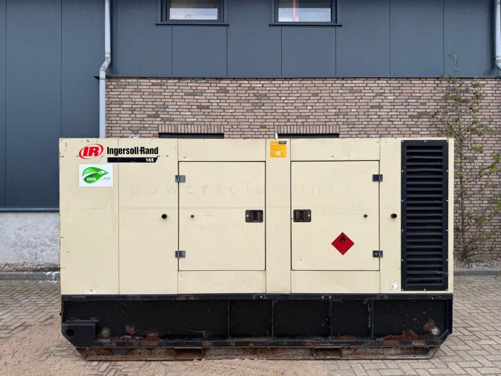 Ingersoll Rand G160 John Deere Leroy Somer 165 kVA Silent Re, Ophalen of Verzenden