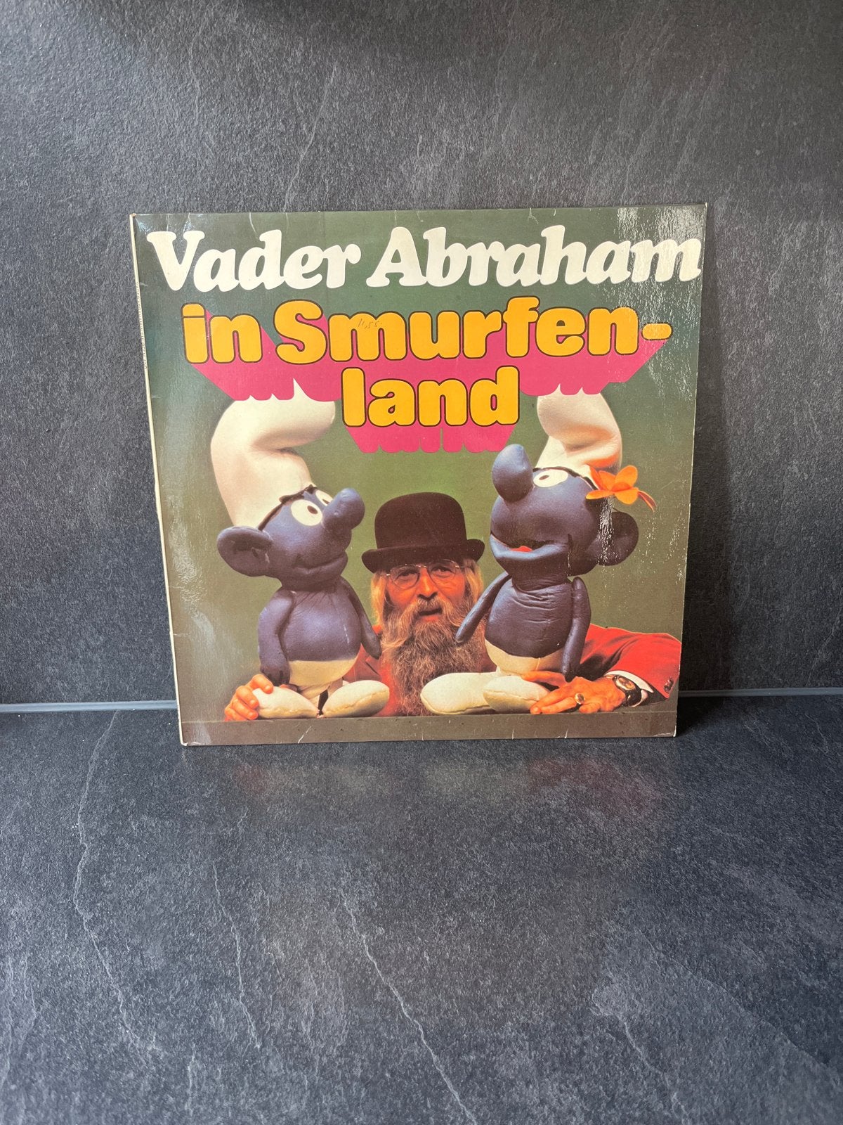 Vader Abraham in Smurfenland LP - Vintage Vinyl, Ophalen of Verzenden, Gebruikt, 12 inch