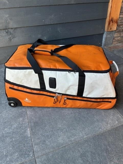 Vaude trolley koffer, reistas op wielen, koffer, Ophalen of Verzenden, Gebruikt, Overige materialen, Wieltjes
