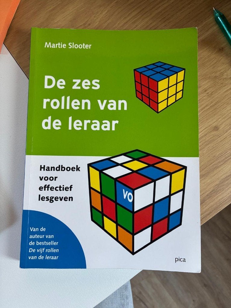 De zes rollen van de leraar, Boeken, Zo goed als nieuw, Alpha, Martie Slooter, HBO