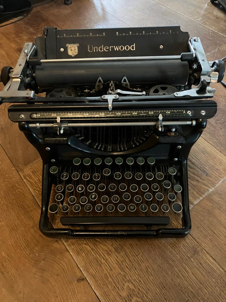 1930’s Underwood Elliott Fisher typemachine, Diversen, Typemachines, Ophalen, Gebruikt