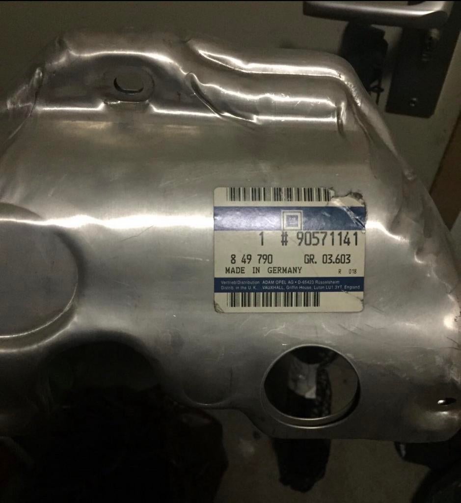 Hitteschild Opel F Astra,B Corsa en A Tigra(Nieuw), Ophalen of Verzenden