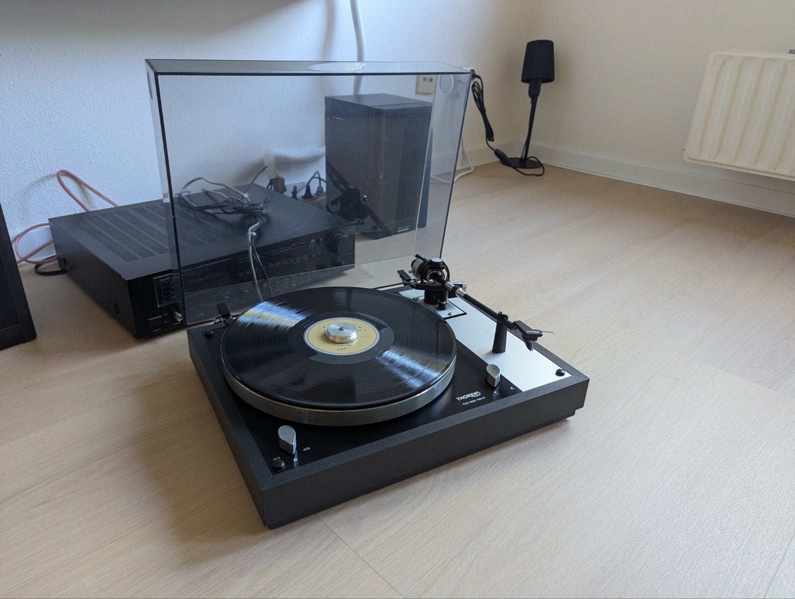 Thorens TD 160 MkII Platenspeler - Zeer Goede Staat, Ophalen, Gebruikt, Platenspeler, Thorens