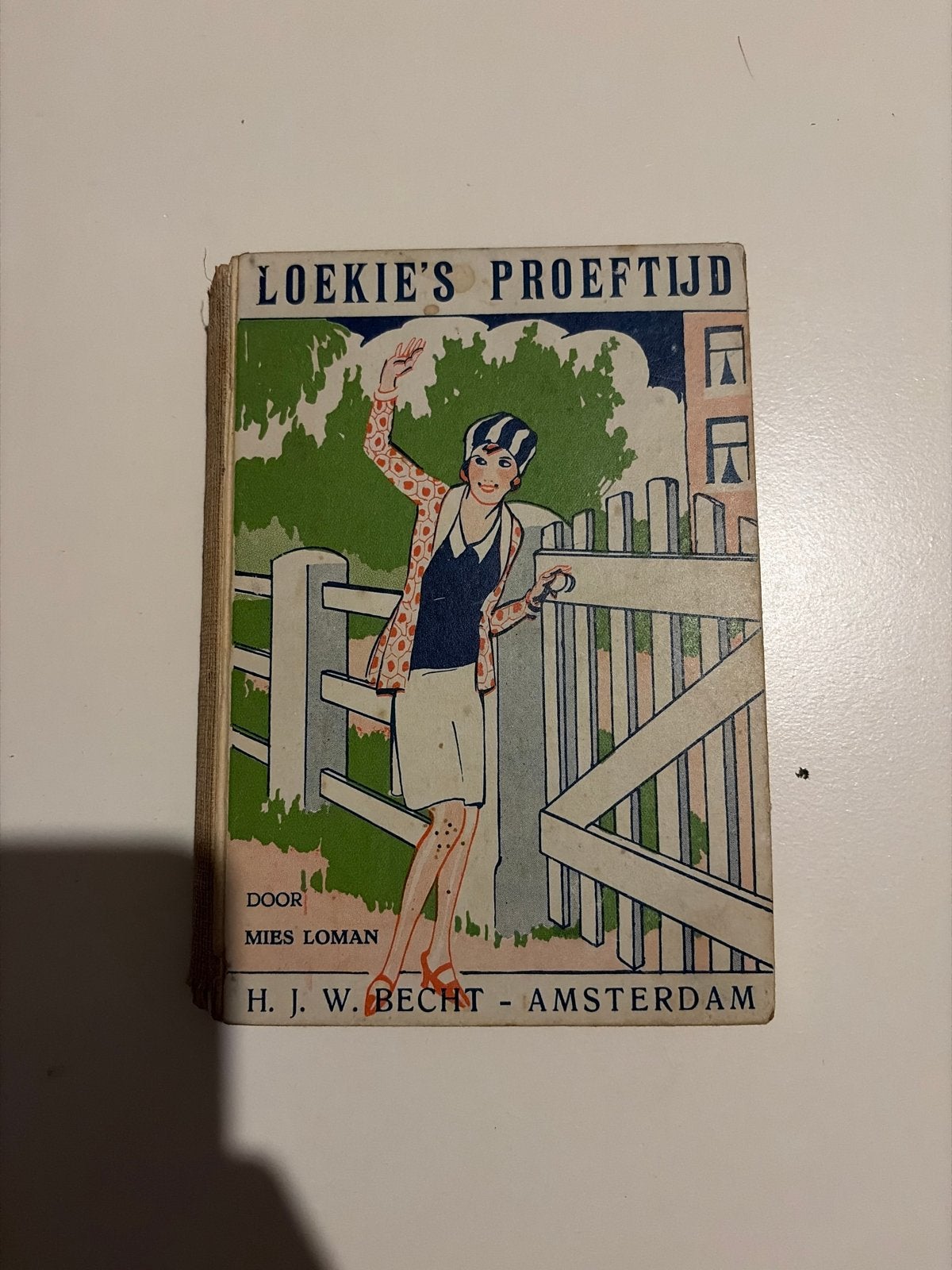 Loekie's Proeftijd - Mies Loman (H.J.W. Becht), Ophalen of Verzenden, Gelezen, Nederland