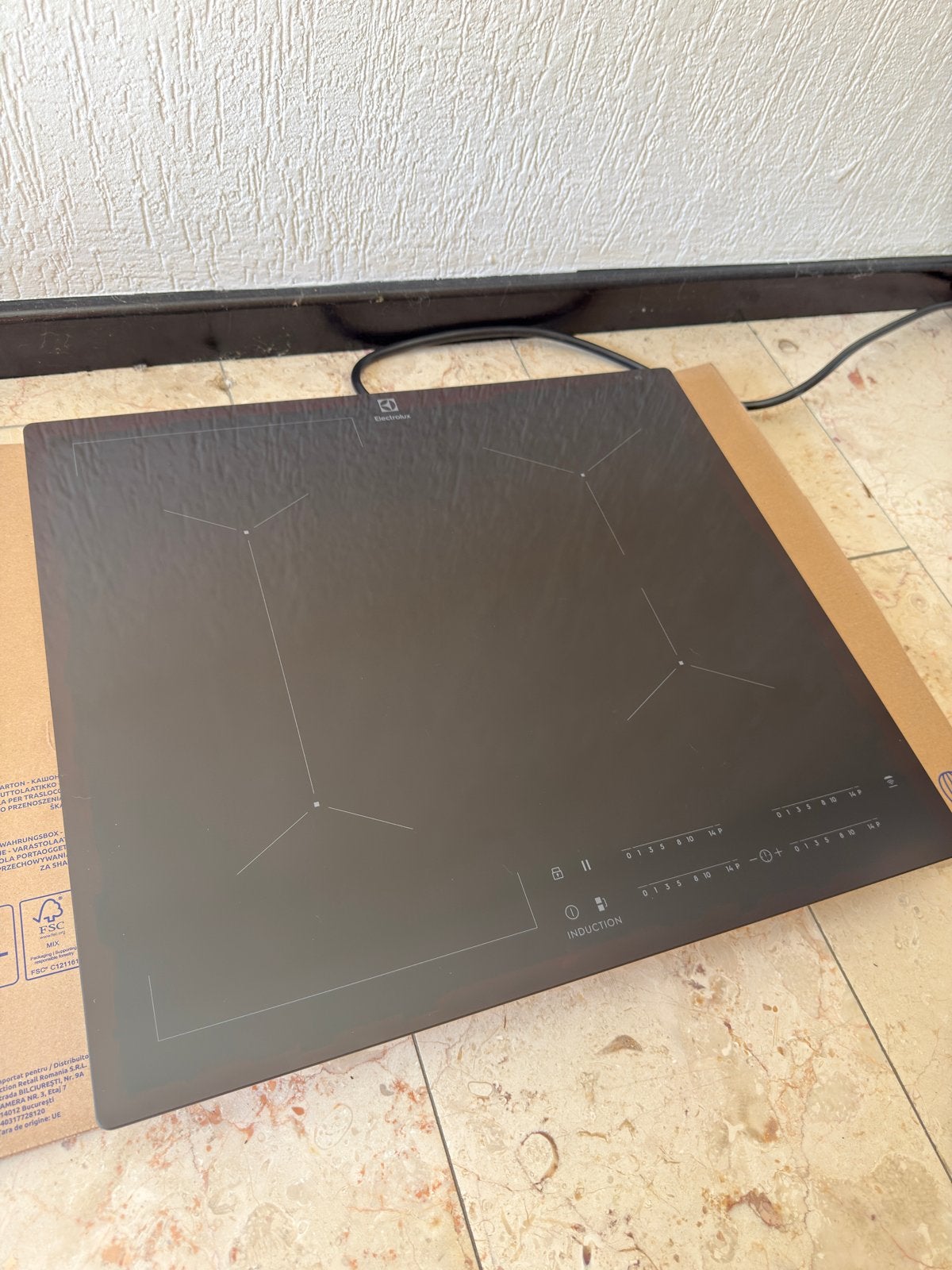 Electrolux Inductiekookplaat - Zo goed als nieuw, Ophalen, 4 kookzones, Zo goed als nieuw, Inbouw