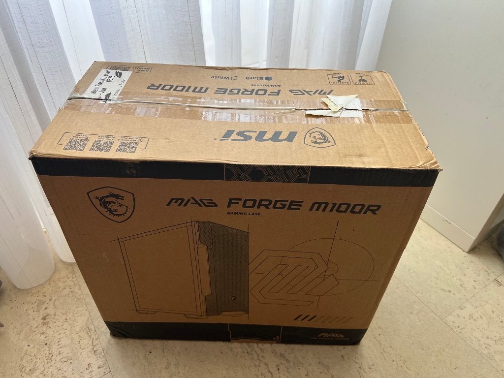 MSI M100R CASE + SHP550 V2 POWER SUPPLY, Ophalen of Verzenden, Nieuw