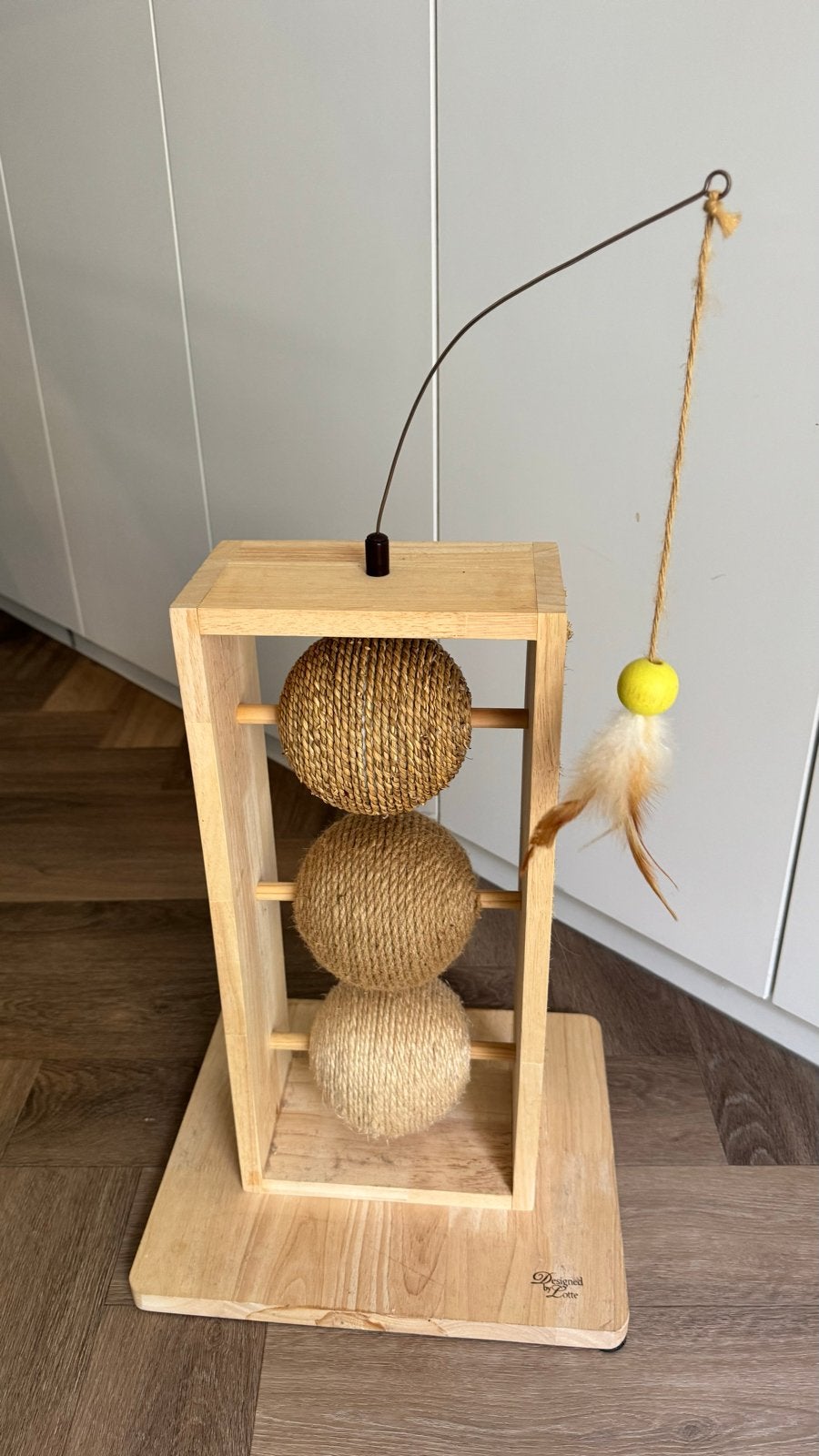 katten krabpaal - design by Lotte, Dieren en Toebehoren, Krabmeubelen, Ophalen, Krabpaal