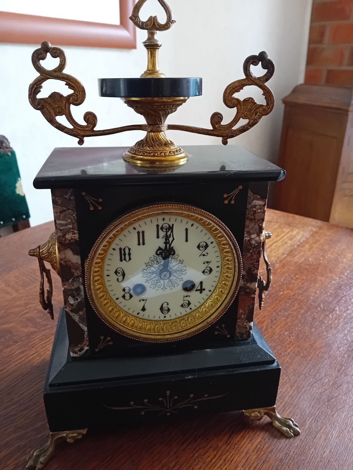 Franse schouwklok 1850 1900, Ophalen