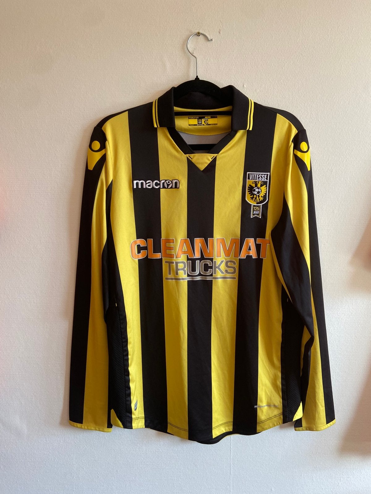 Origineel Vitesse 17/18 L shirt, Sport en Fitness, Voetbal, Maat L, Ophalen of Verzenden, Zo goed als nieuw, Shirt