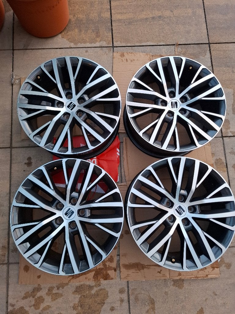 Orginele seat leon velgen 18 inch, Ophalen, 18 inch, Gebruikt, Velg(en)