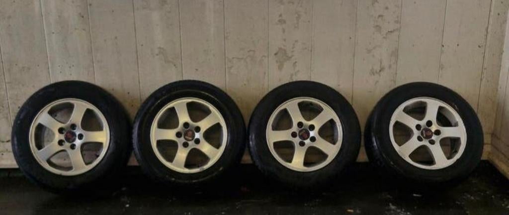Saab velgen, Ophalen of Verzenden, 15 inch, Zomerbanden