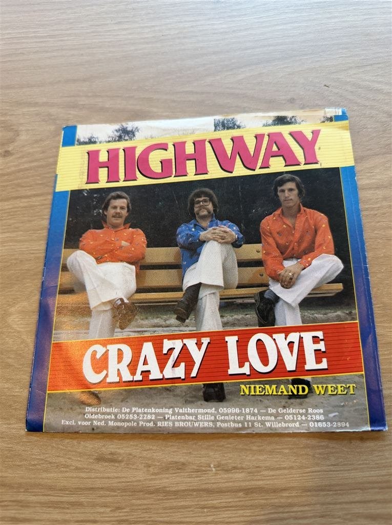 Highway - Crazy Love, Ophalen of Verzenden, Zo goed als nieuw, Pop