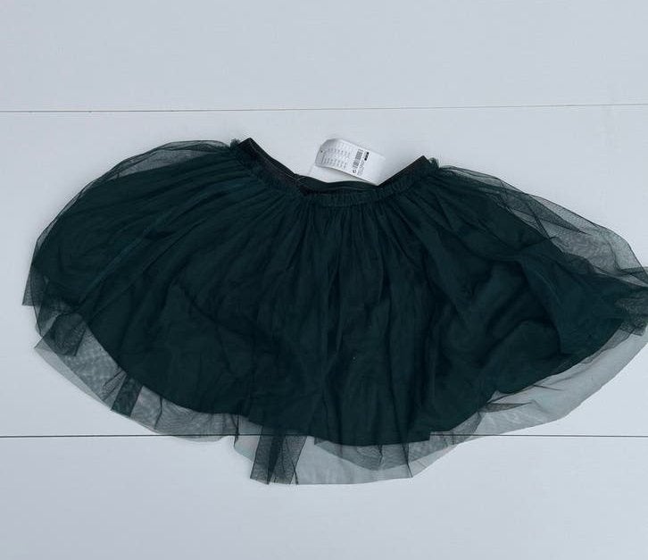 Hema Tule Rokje Donkergroen Maat 146/152, Kinderen en Baby's, Kinderkleding | Maat 146, Ophalen, Zo goed als nieuw, Meisje, Jurk of Rok