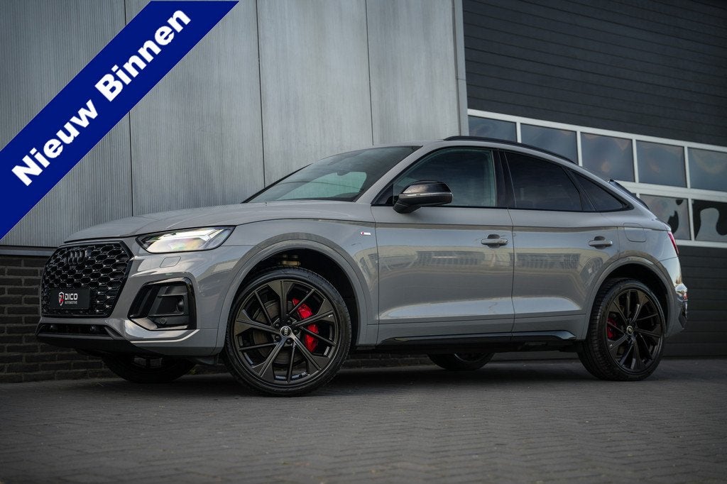 Audi Q5 Sportback 55 TFSI e 367 pk S Edition Competition S-L, Auto's, Automaat, Gebruikt, 4 cilinders, Automatische klimaatregeling