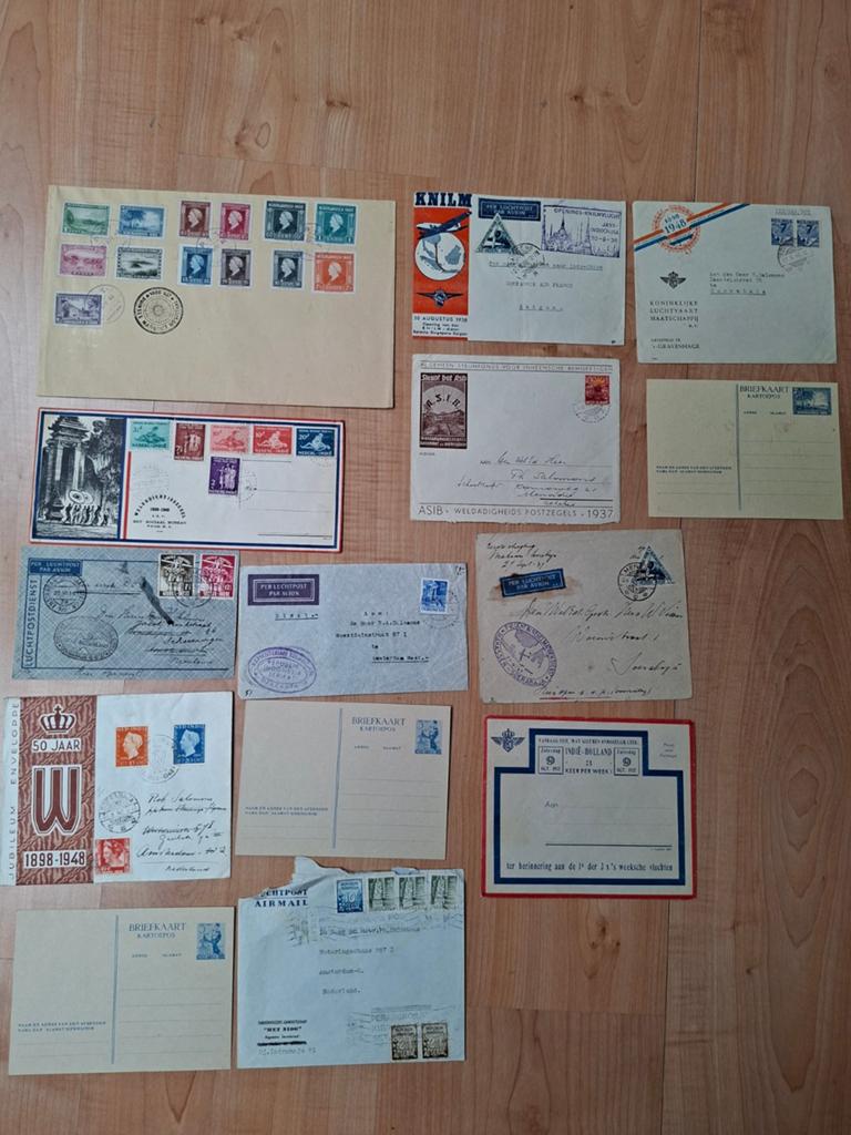 Nederlands Indie bijzondere poststukken, Postzegels en Munten, Ophalen of Verzenden