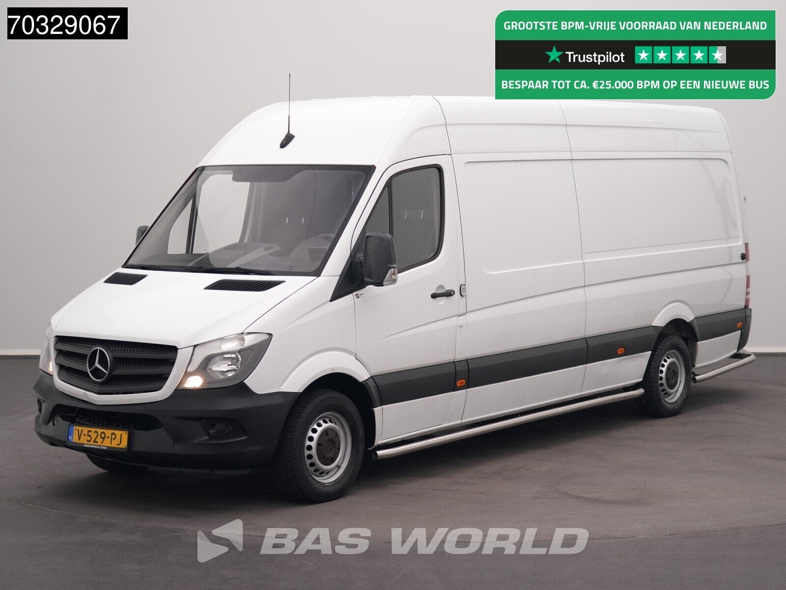 Mercedes Sprinter 311 CDI Automaat L3H2 Camera Euro6 L3 Pakk, Automaat, Stof, Euro 6, 4 cilinders