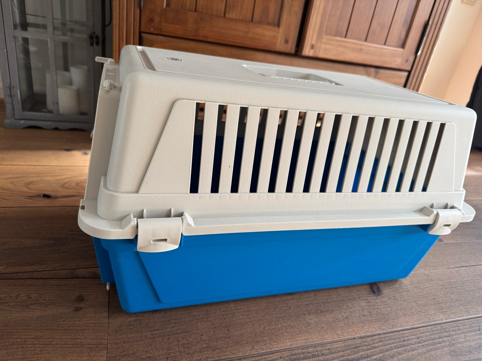 Grote kattenbench, transportbox voor huisdieren, Dieren en Toebehoren, Ophalen, Zo goed als nieuw