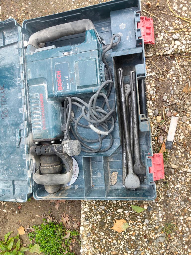 Breekhamer Bosch gsh 11 e, Ophalen of Verzenden, Gebruikt, 1200 watt of meer, Overige typen