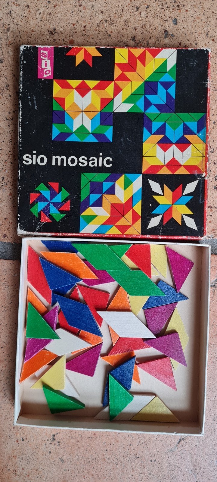 SIO Mosaic houten speelgoed, Kinderen en Baby's, Ophalen of Verzenden, Gebruikt, Overige typen