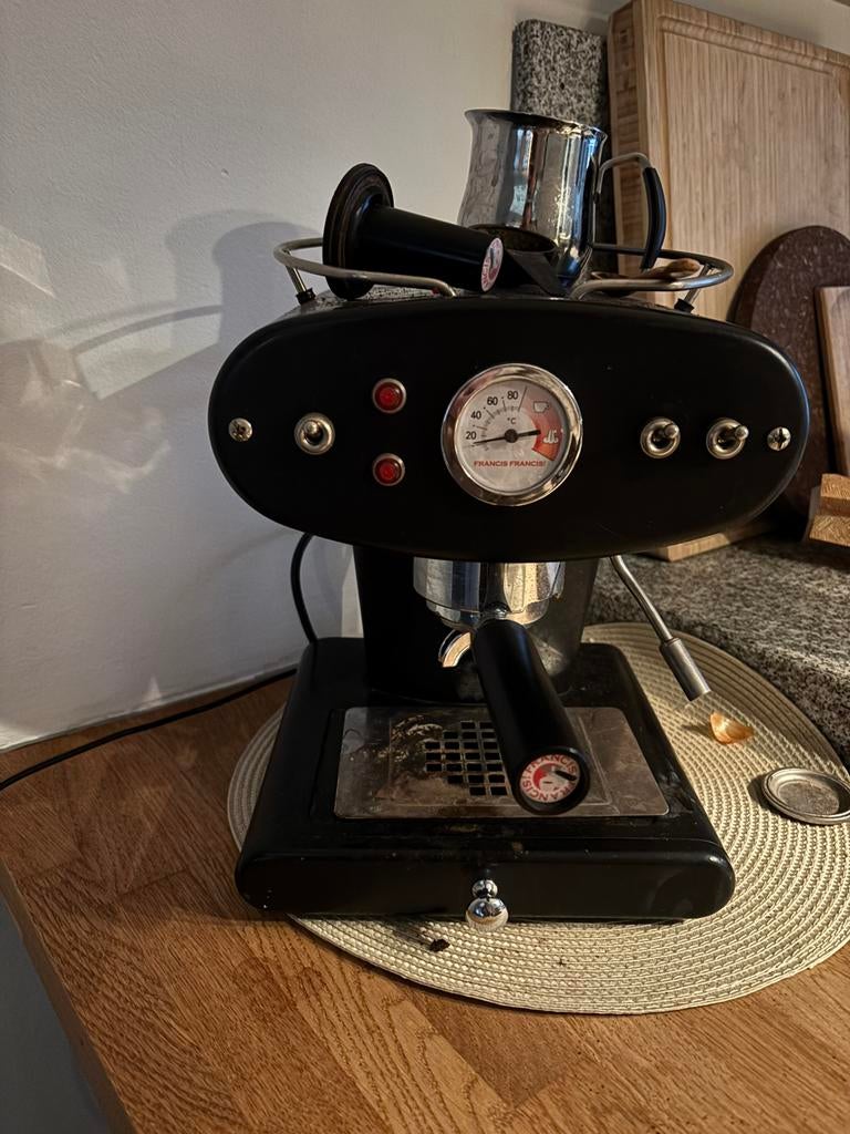 Illy francis francis koffie apparaat, Ophalen of Verzenden, Zo goed als nieuw, Espresso apparaat, Stoompijpje