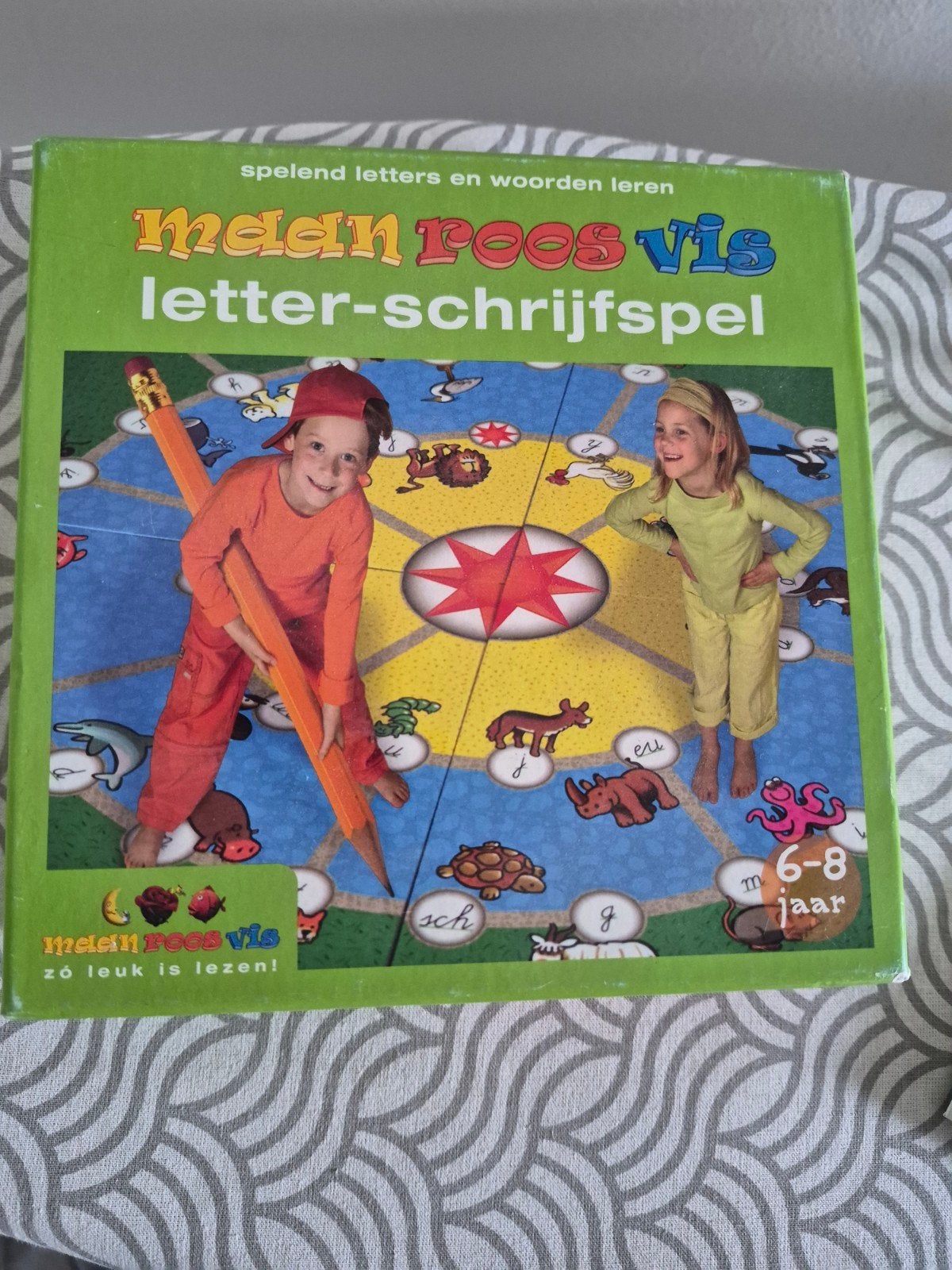 Maan Roos Vis Letter-schrijfspel - Spelend leren, Ophalen, Gebruikt, Taal en Lezen