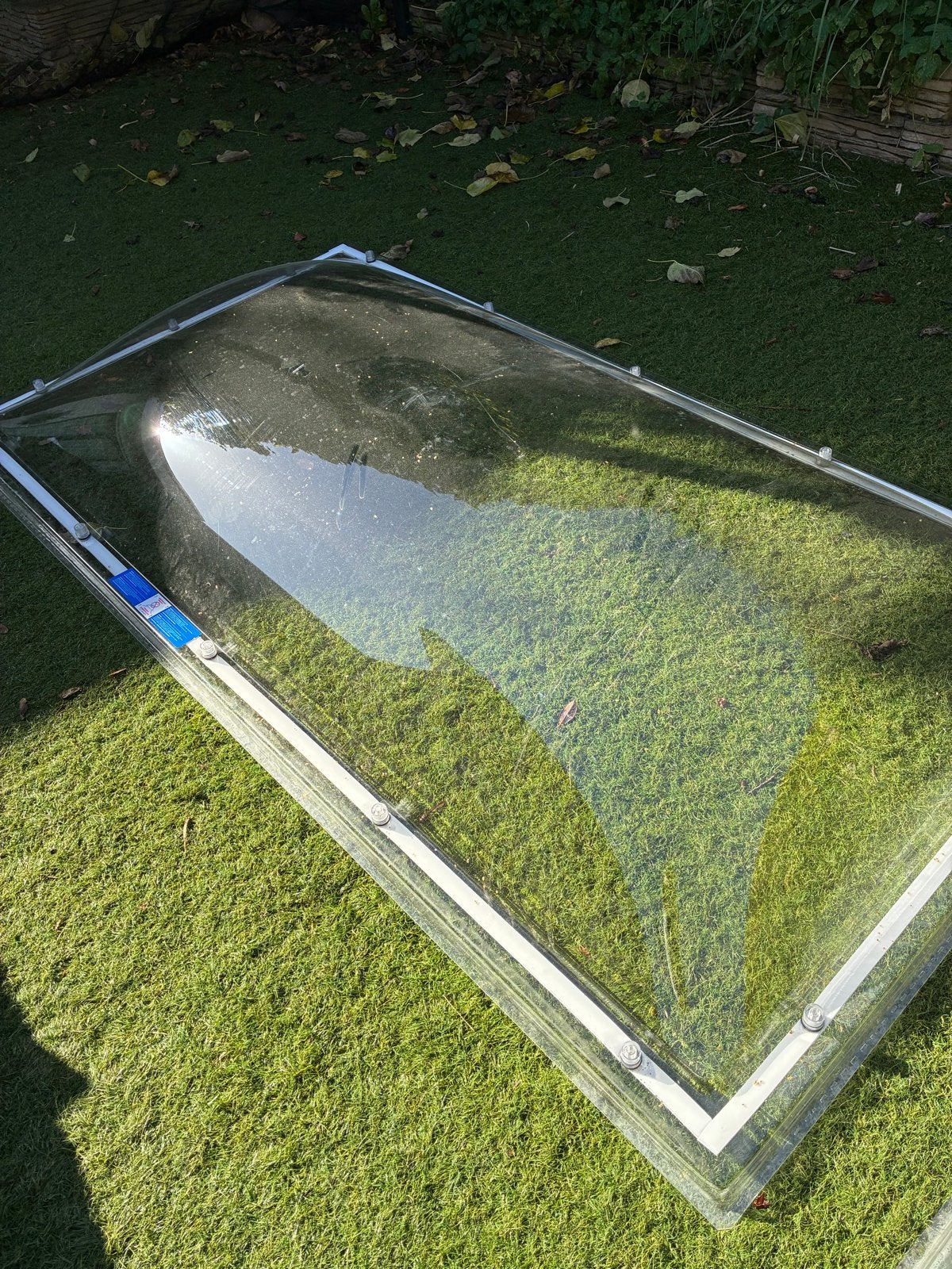 Lichtkoepel dakkopel nieuw dagmaat 200x100, Doe-het-zelf en Verbouw, Ophalen, Gebruikt, 80 tot 120 cm, 120 tot 160 cm