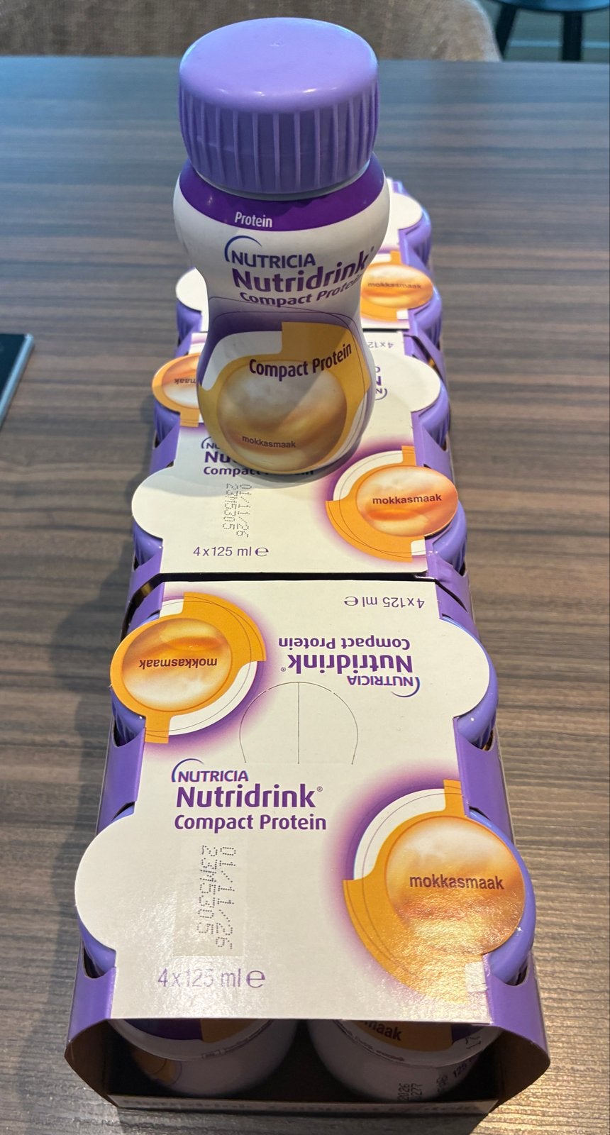 13 stuks nutricia nutridrink compact protein molkasmaak, Ophalen of Verzenden