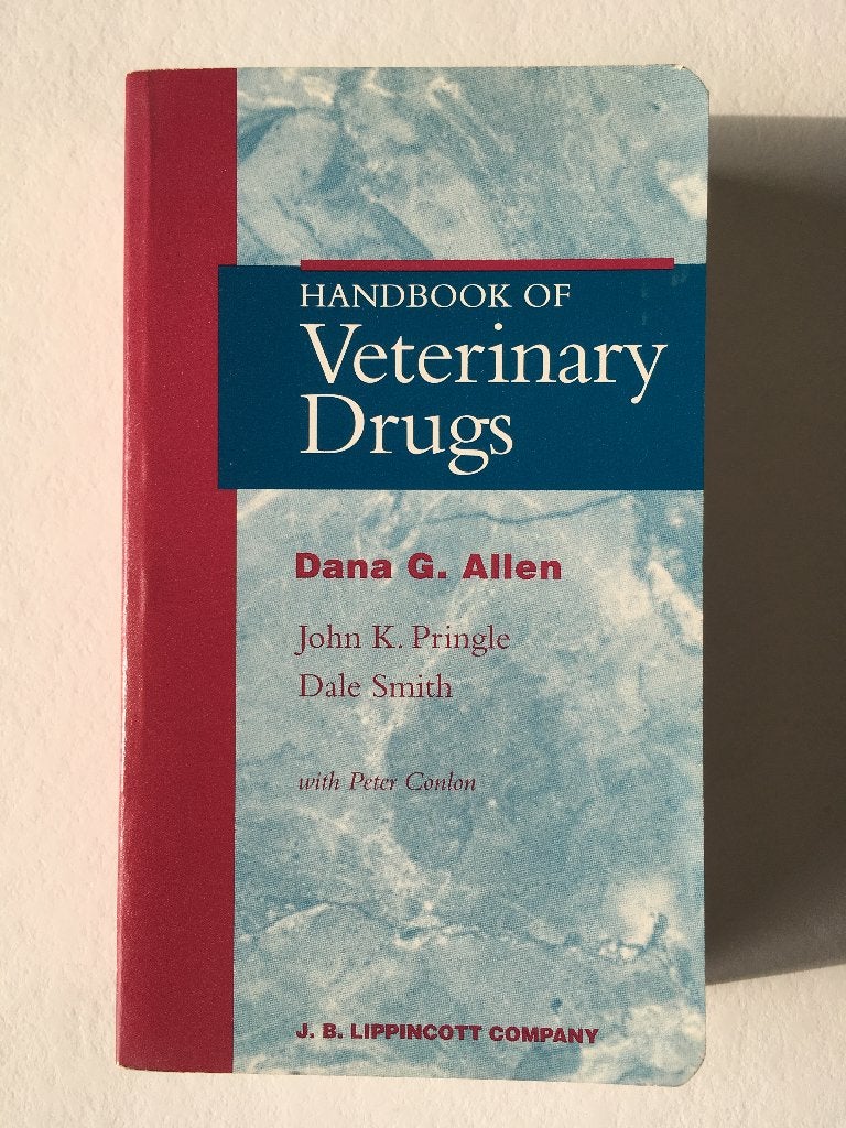 Boek - Dana Allen - Handbook of Veterinary Drugs [Z.g.a.n.], Ophalen of Verzenden, Zo goed als nieuw, Overige diersoorten