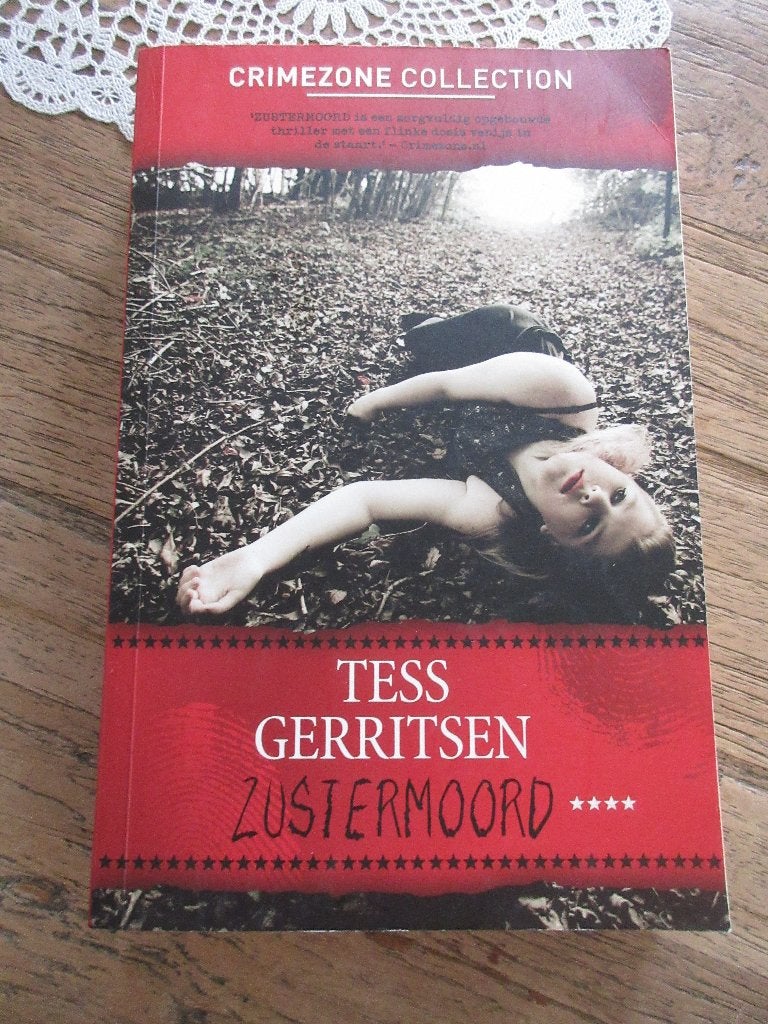 Zustermoord. Tess Gerritsen, Ophalen of Verzenden, Gelezen, Tess Gerritsen