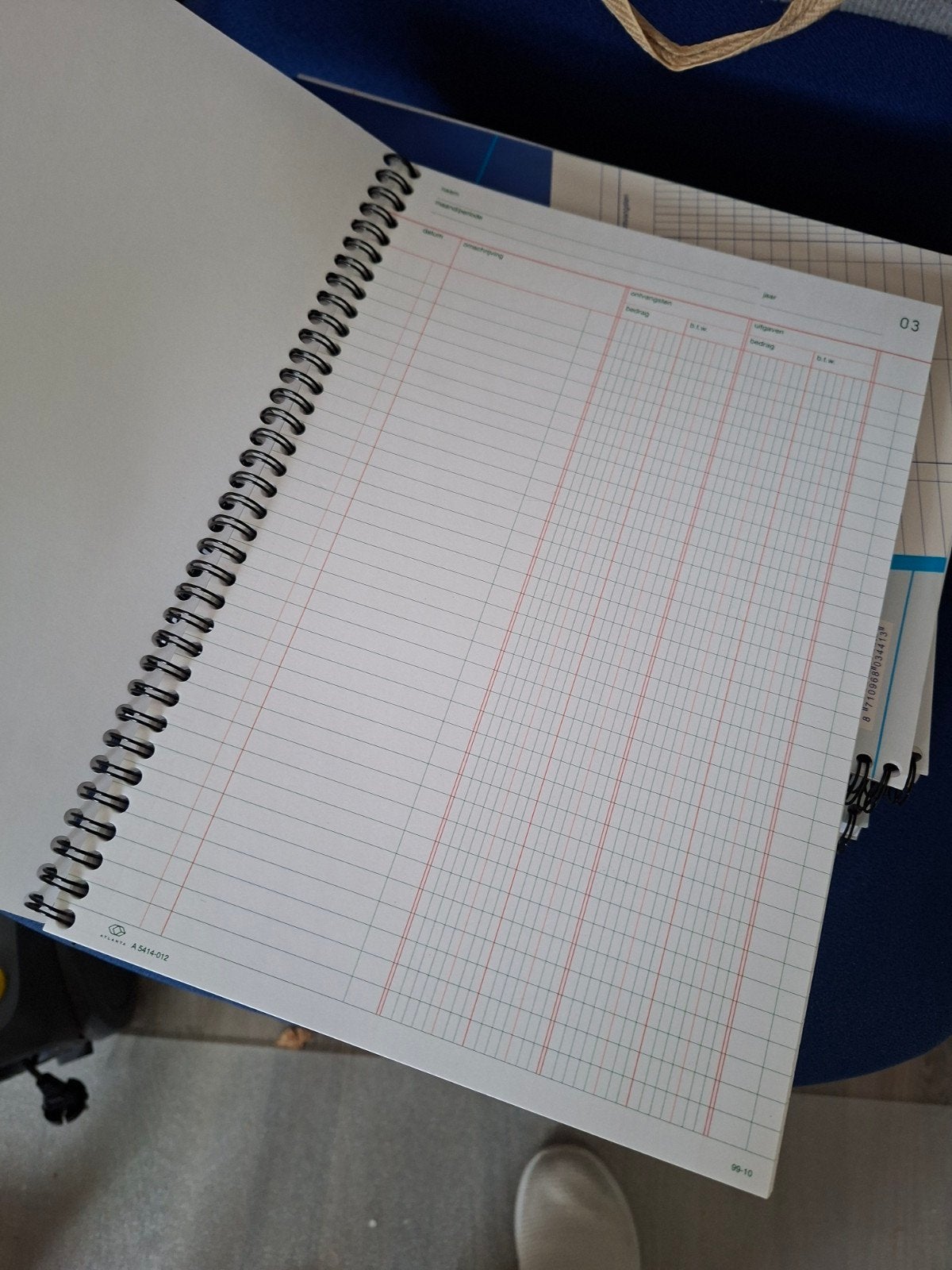 kasboeken, Diversen, Schrijfwaren, Ophalen of Verzenden