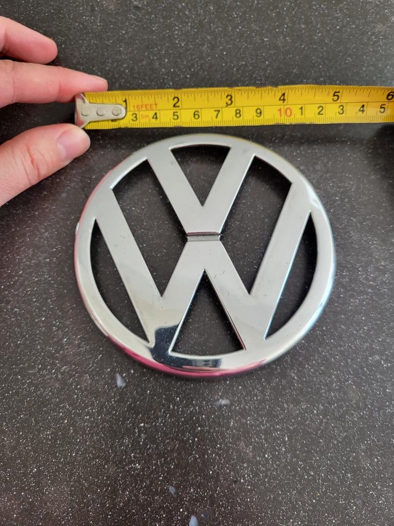 Volkswagen Embleem - Origineel VW Logo, Ophalen of Verzenden