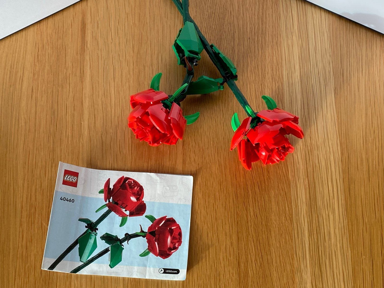 Lego Rozen (40460) - Prachtige Bloemen Set, Overige thema's, Lego, Ophalen of Verzenden, Zo goed als nieuw