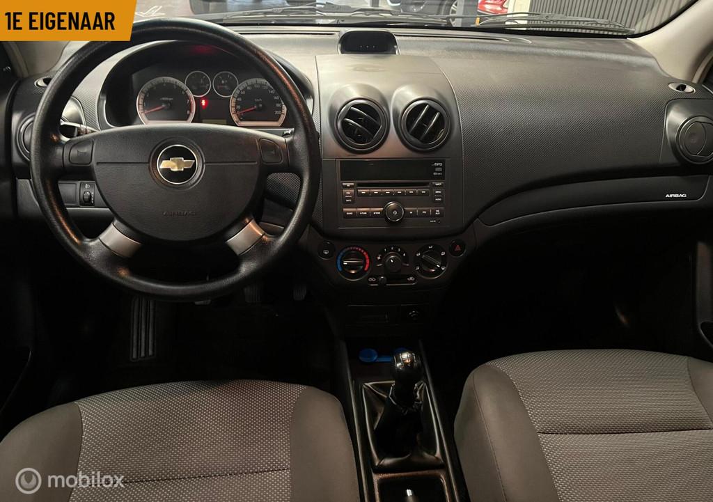 Chevrolet Aveo 1.2 16V L 1e Eigenaar - Goed onderhouden, Auto's, Voorwielaandrijving, Stof, 4 cilinders, Bedrijf
