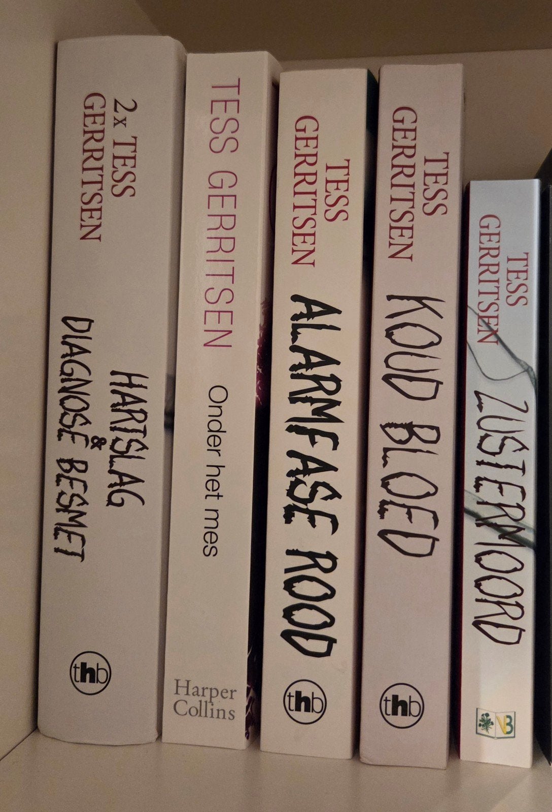 Tess Gerritsen Thriller Boekenpakket (5 boeken), Ophalen of Verzenden, Zo goed als nieuw, Tess Gerritsen, Nederland