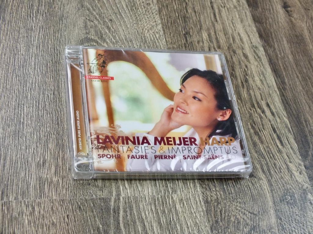 Lavinia Meijer Harp Fantasies and Impromptus SACD CD NIEUW, Ophalen of Verzenden, Nieuw in verpakking, Overige typen