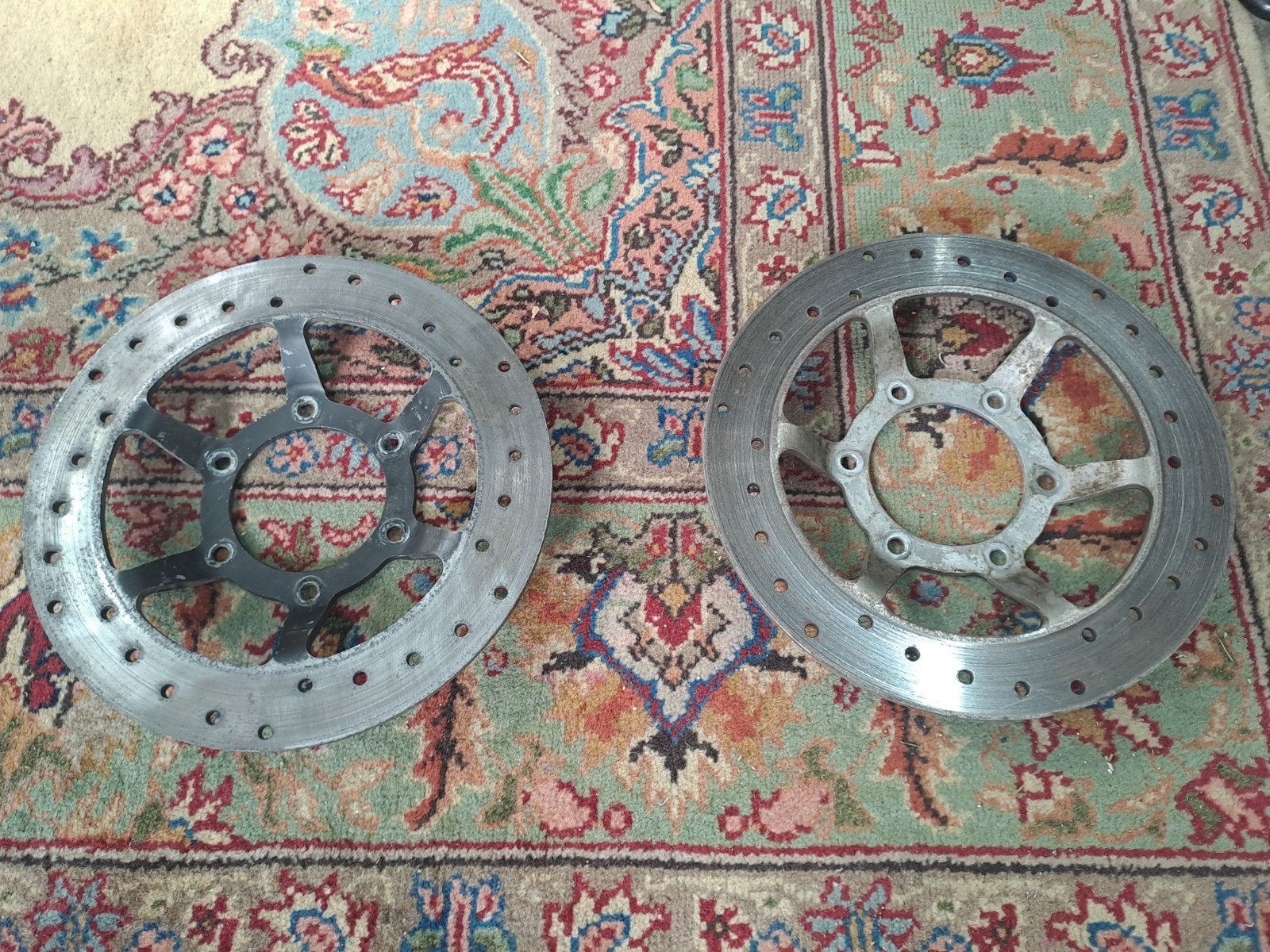 Set remschijven van een moto guzzi, Ophalen of Verzenden, Gebruikt