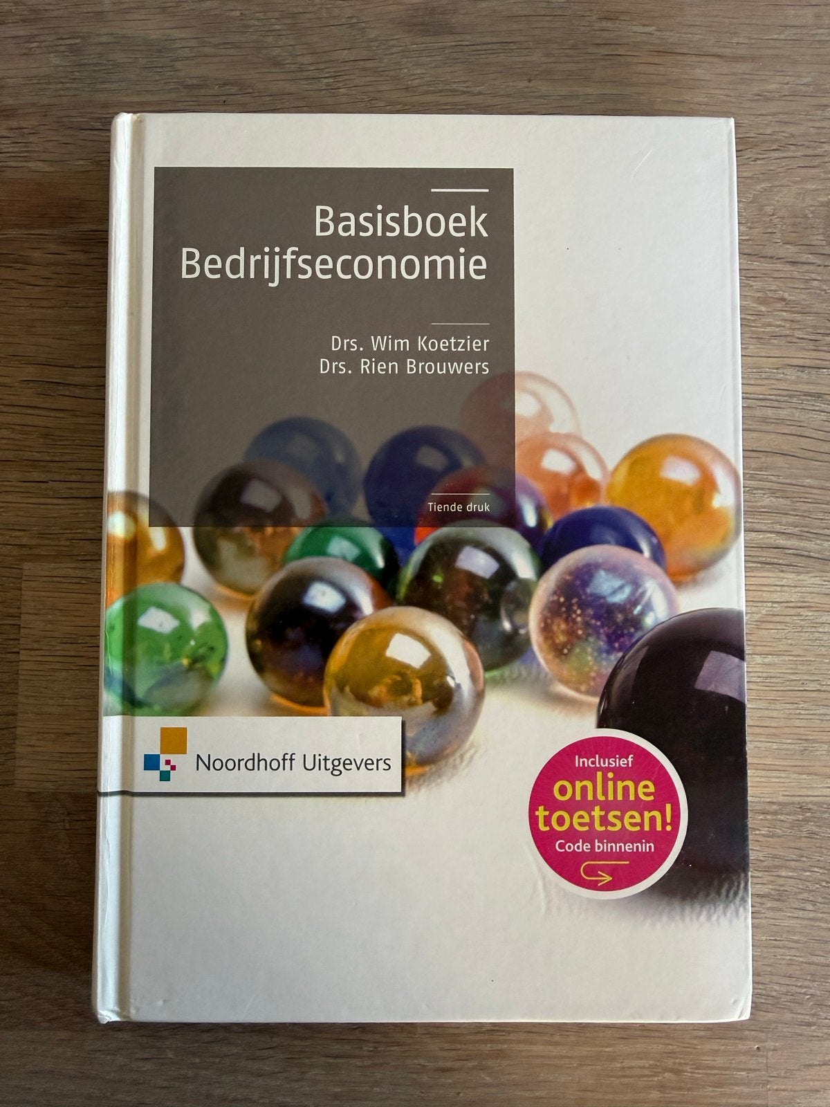 Basisboek Bedrijfseconomie - 10e druk, Ophalen of Verzenden, Gamma, Zo goed als nieuw, HBO