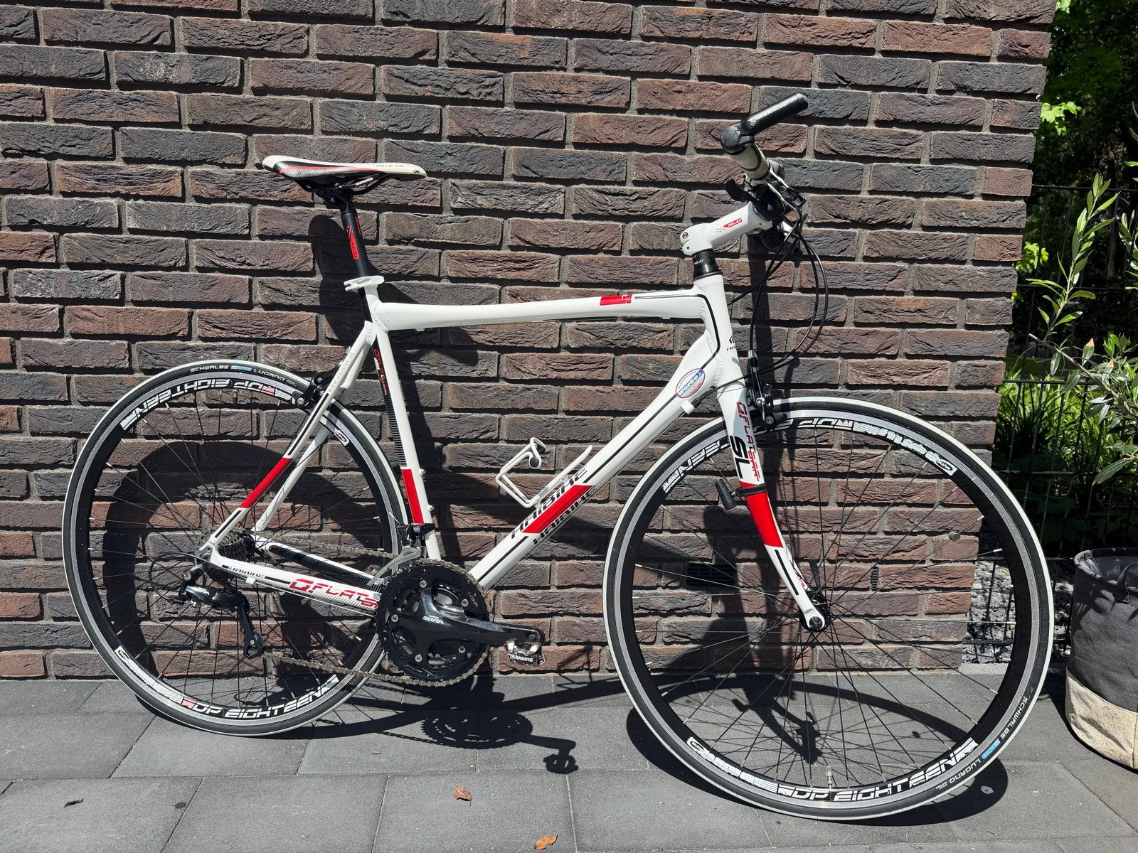Haibike SL Flatbar Racefiets - Shimano - Carbon Voorvork, 28 inch, Gebruikt, Meer dan 20 versnellingen, Schijfrem