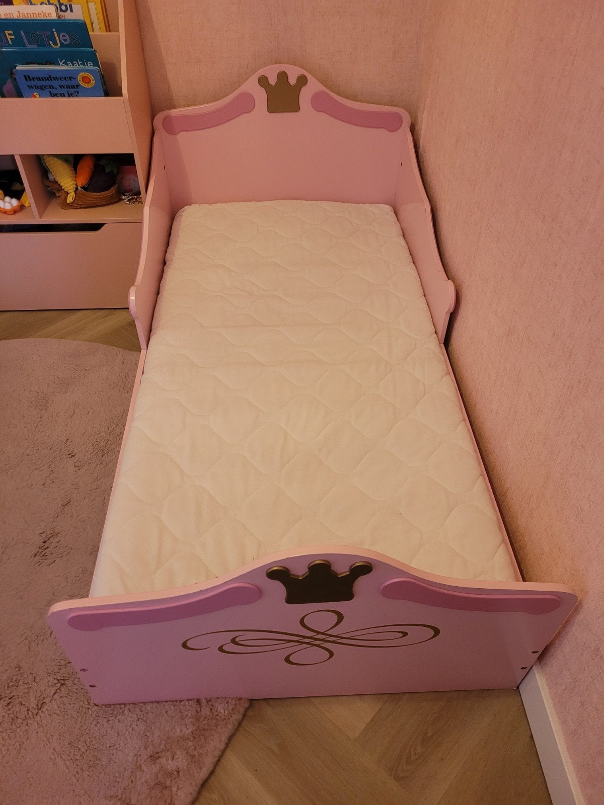 peuterbed, Kinderen en Baby's, 70 tot 85 cm, 140 tot 160 cm, Zo goed als nieuw, Ophalen