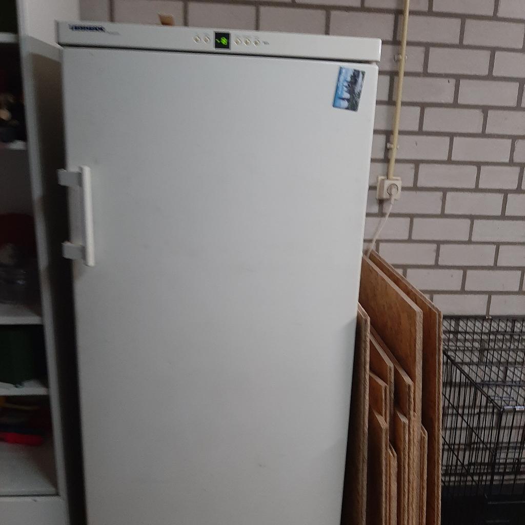 Staande diepvries heeft 7 laden merk Liebherr, wit, Witgoed en Apparatuur, Vriezers en Diepvrieskisten, Gebruikt, 160 cm of meer