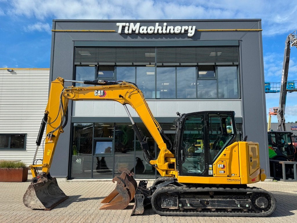Cat 308 CR (bj 2022), Graafmachine