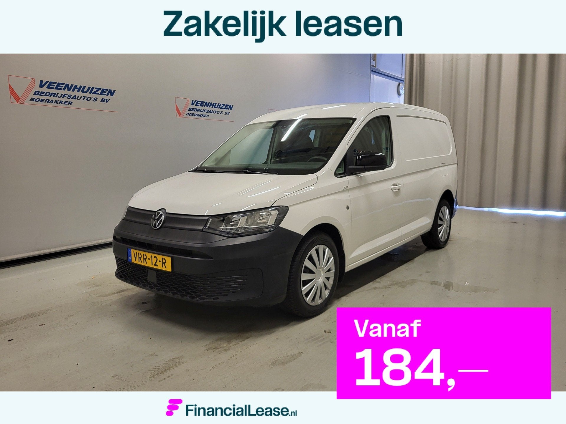 Volkswagen Caddy Cargo Maxi 1.5TGI L2/H1 CNG, Voorwielaandrijving, 15 km/l, Euro 6, Volkswagen