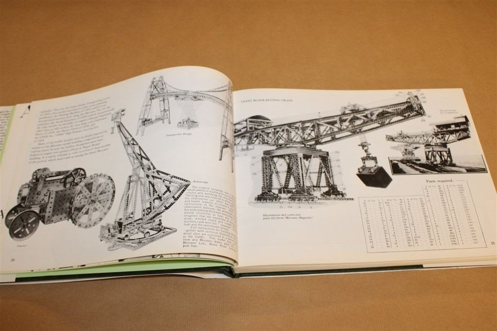 The Meccano Super Models — Originele Bouwbladen 1928-1936, Ophalen of Verzenden